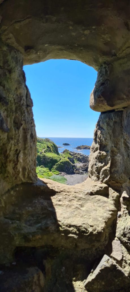 Dunure Beach, Dunure, ScotlandCredit: N C Sandilands